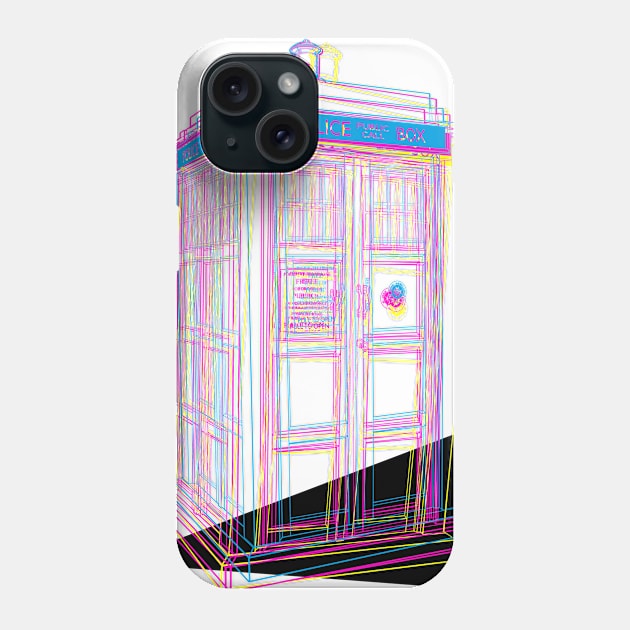 CMYK box Phone Case by kharmazero