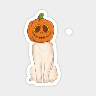 labrador retriever is a Jack-o-Lantern Magnet