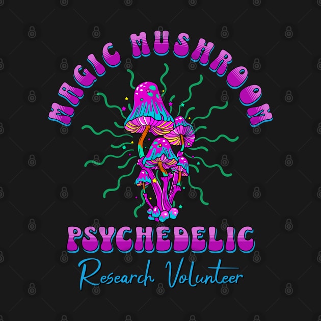 Magic Mushrooms Research Volunteer by valentinahramov