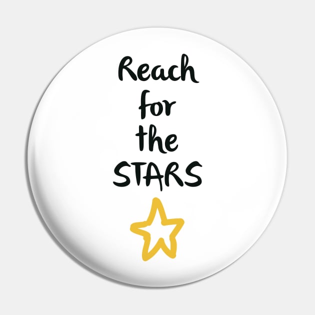 Reach For The Stars Pin by deificusArt