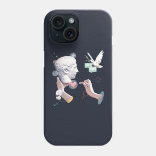 Online dating Concept Phone Case