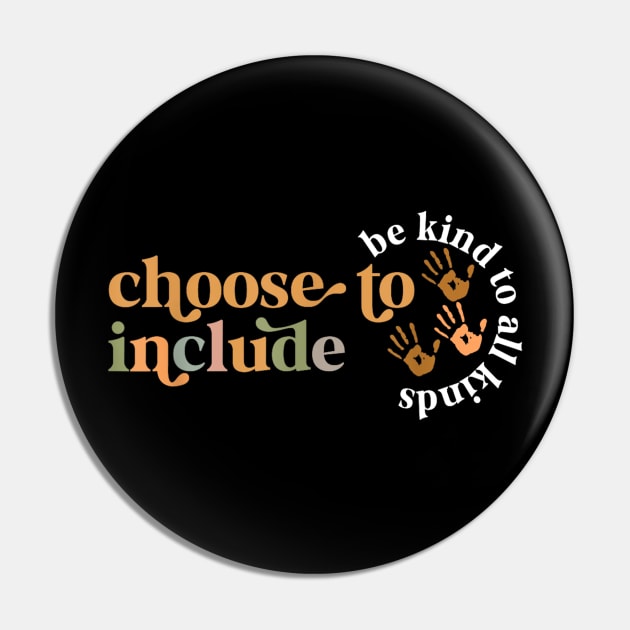 Choose To Include Special Education Teacher Autism Awareness Pin by Luna The Luminary