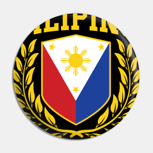 Pilipino Shield and Crest Pin