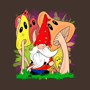 Gnomes n Mushrooms T-Shirt