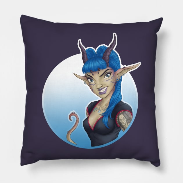 Alt Fashion Nightmare Pillow by jpowersart