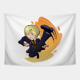 Chibi Sanji One Piece Series Tapestry