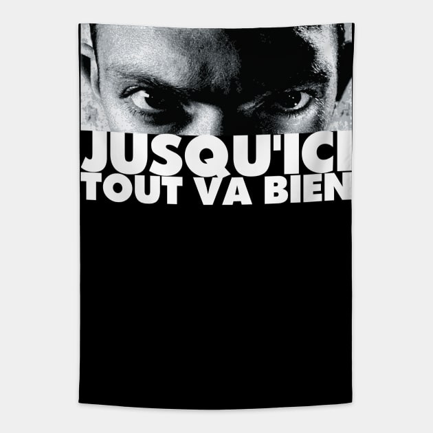 jusqu'ici tout va bien La Haine Tribute Tapestry by chilangopride