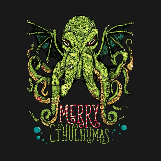 Merry Cthulhumas by LewyLewy