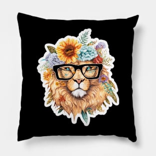 Lion illustration Pillow