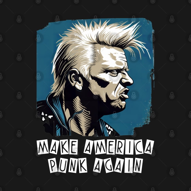 Make America Punk Again by Tshirt Samurai