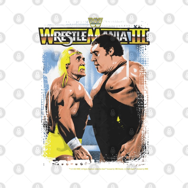 Hulk Hogan Vs Andre The Giant Wrestle Mania III by Holman