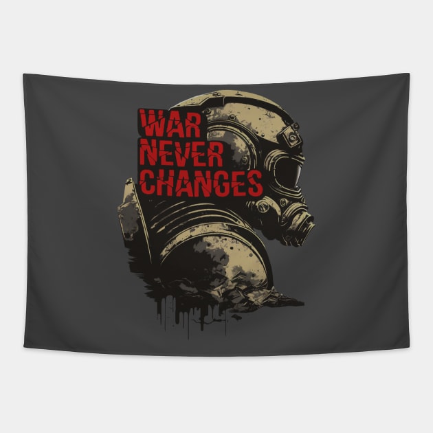 War Never Changes Tapestry by forsureee