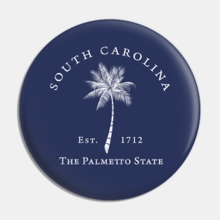 South Carolina SC Palmetto State Old Style Pin