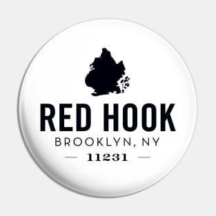 Red Hook (black) Pin