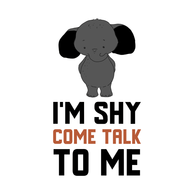 I'm Shy Come Talk To Me by Jitesh Kundra