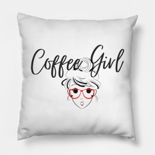 Coffee Girl Pillow