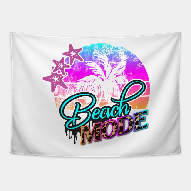 Beach Mode Tapestry by ElenaDro