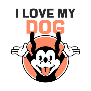 I Love my Dog T-Shirt