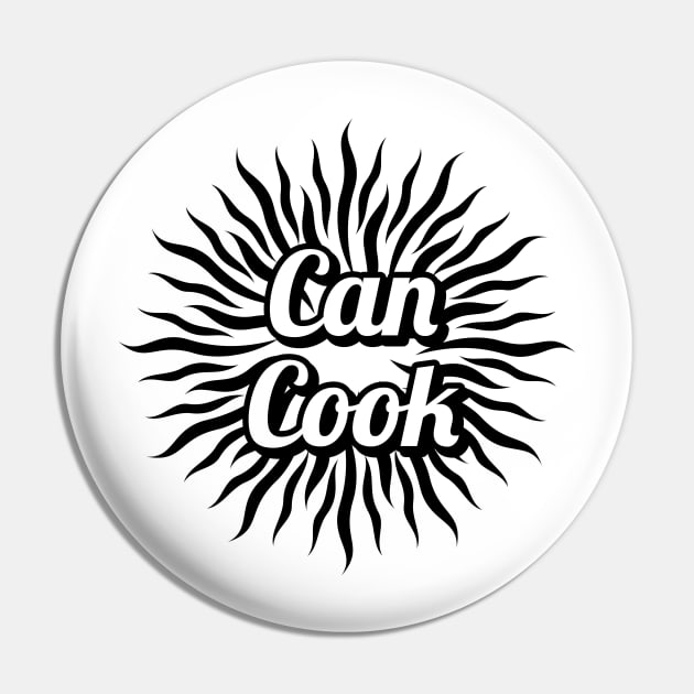 Can Cook artistic decorative typography Pin by CookingLove