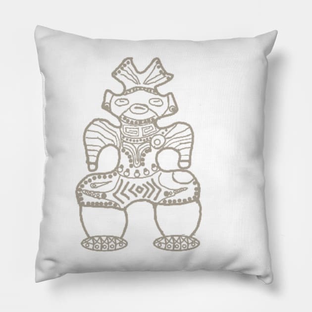 Sexy-Exy Dogu Pillow by Sexy-Exy