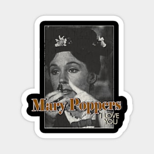 mary poppers - vintage design on top Magnet