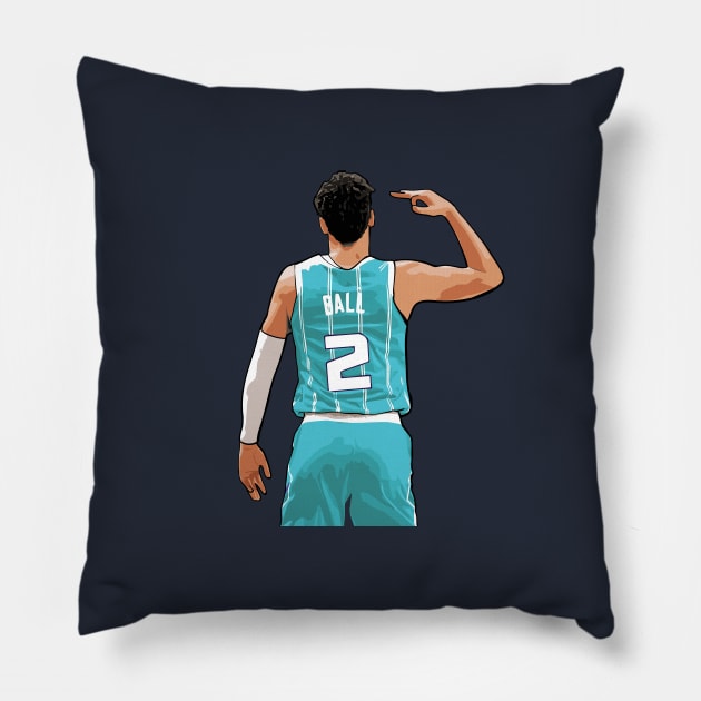 LaMelo Ball Vector Standing Pillow by qiangdade