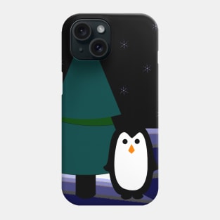 Holiday Penguin Phone Case