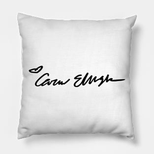 Carew Ellington Merch Carew Ellington Logo Pillow