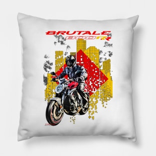 Brutalle 800rr City Motorcycle Pillow