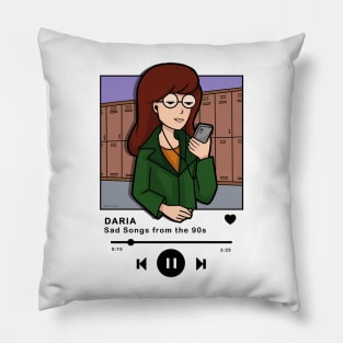 Daria Playlist Pillow