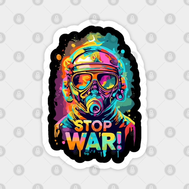 Stop War Magnet by NerdsbyLeo