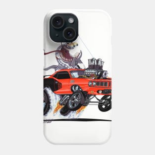 FISHTAILIN 1971 HEMI 'cuda Orange Phone Case