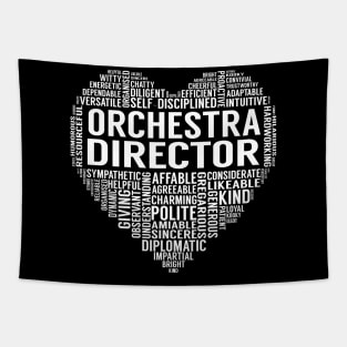 Orchestra Director Heart Tapestry