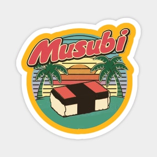 Japanase Hawaiian Spam Musubi Retro 90s Kawaii Hawaii Magnet