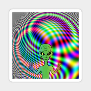 I BELIEVE Aliens Exist Magnet