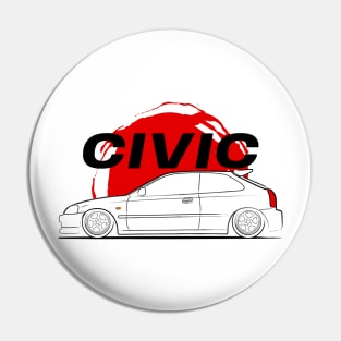 Civic JDM Pin