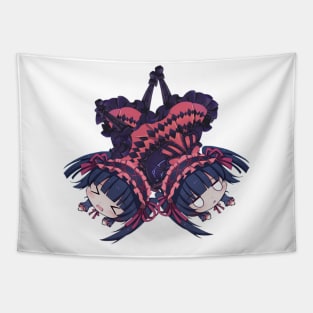 Chibi Tokisaki Kurumi Summer - Date a live Tapestry