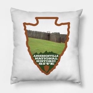 Andersonville National Historic Site photo arrowhead Pillow