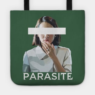 Appalled Face (Parasite) (No Eyes, with Title) Tote