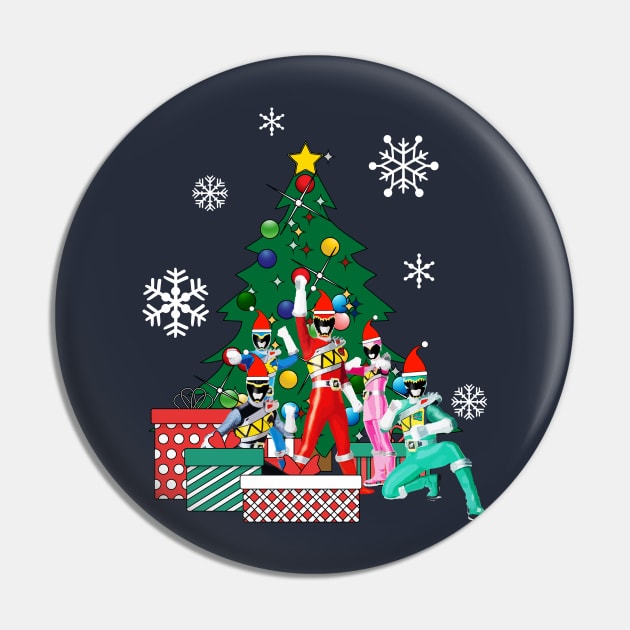 Power Rangers Around The Christmas Tree Pin by Nova5