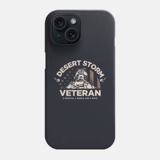 Operation Desert Storm Veteran Phone Case