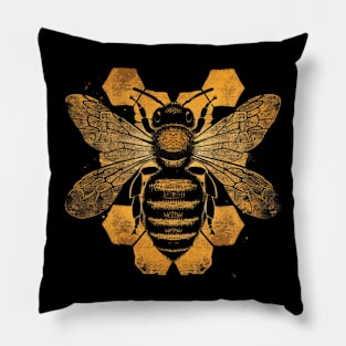 Bee Honey Harvesting Pillow