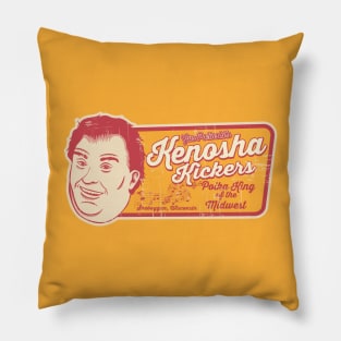 Gus and The Kenosha Kickers Pillow