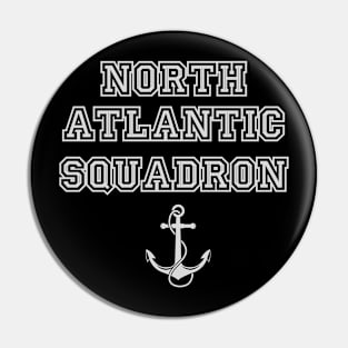 Navy T-SHIRT North Atlantic Squadron Fouled Anchor T-Shirt Pin