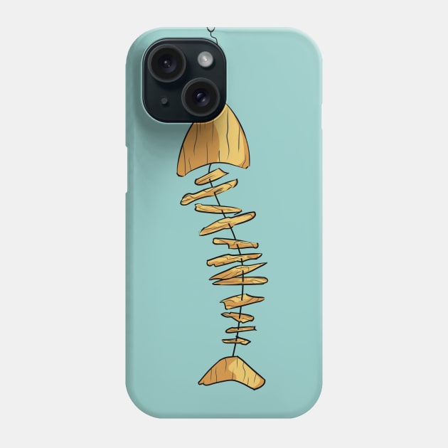 Fishbone Phone Case by Ye.s!