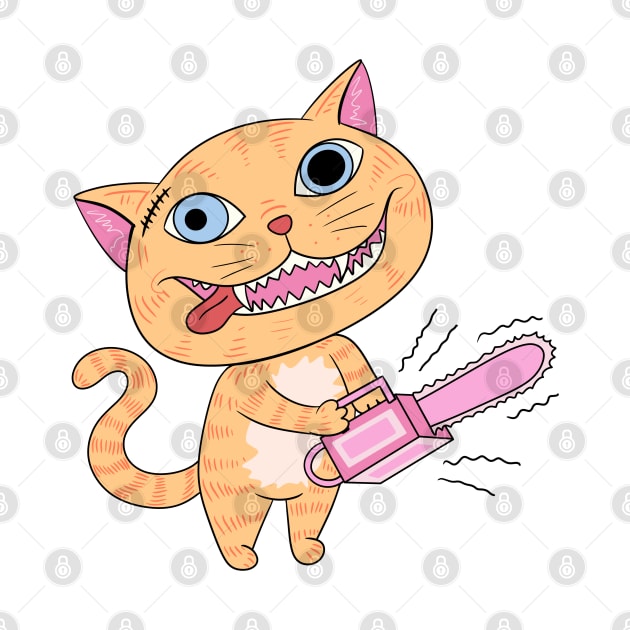 Chainsaw Cat by Studio Marita