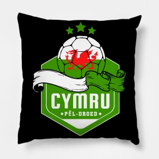 Cymru Football Pillow