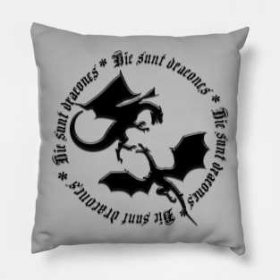 Hic sunt dracones Pillow