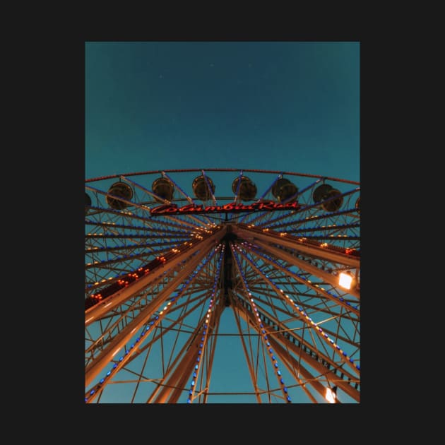 Fair Ferris wheel by GinaaArts