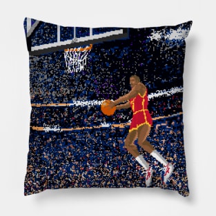 Pixel Dunk - Atlanta Pillow